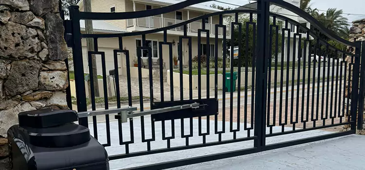 Swing Gate Opener with Keypad Barnstable